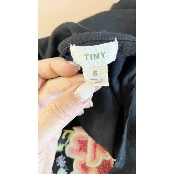 Tiny for Anthropologie Floral Embroidery Top Size Small - Picture 5 of 10